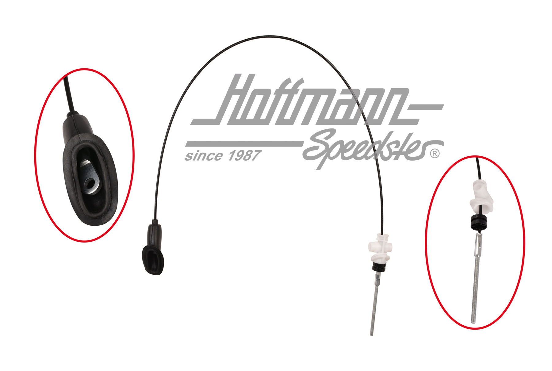 Cable de freno de mano
, anterior, Furgoneta T4, 9.90-4.97 | 701 711 476 | 406-0150-08