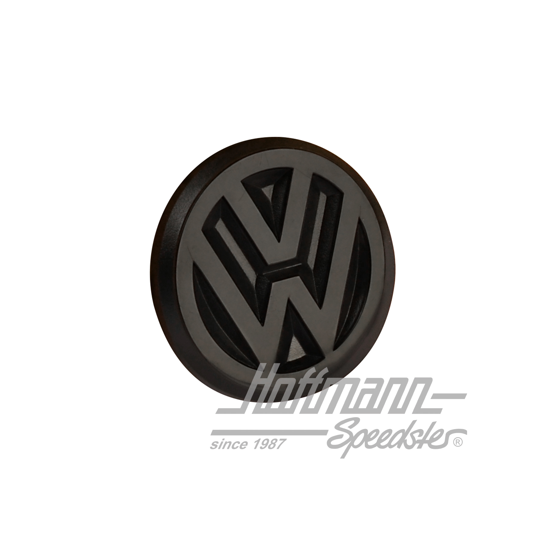 Emblema, posterior, pequeño, negro | 191 853 601 B 01C | 180-6505-16