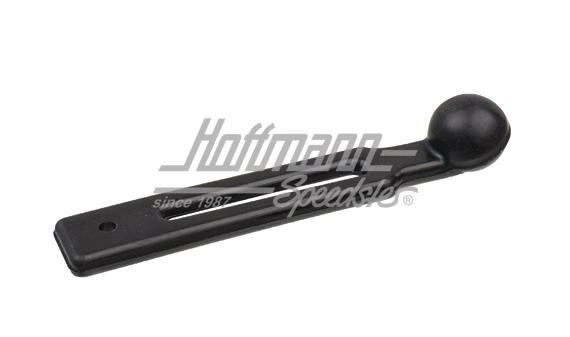 Sujeción banco posterior, Karmann Ghia, nero | 141 885 585 BK | 066-1250