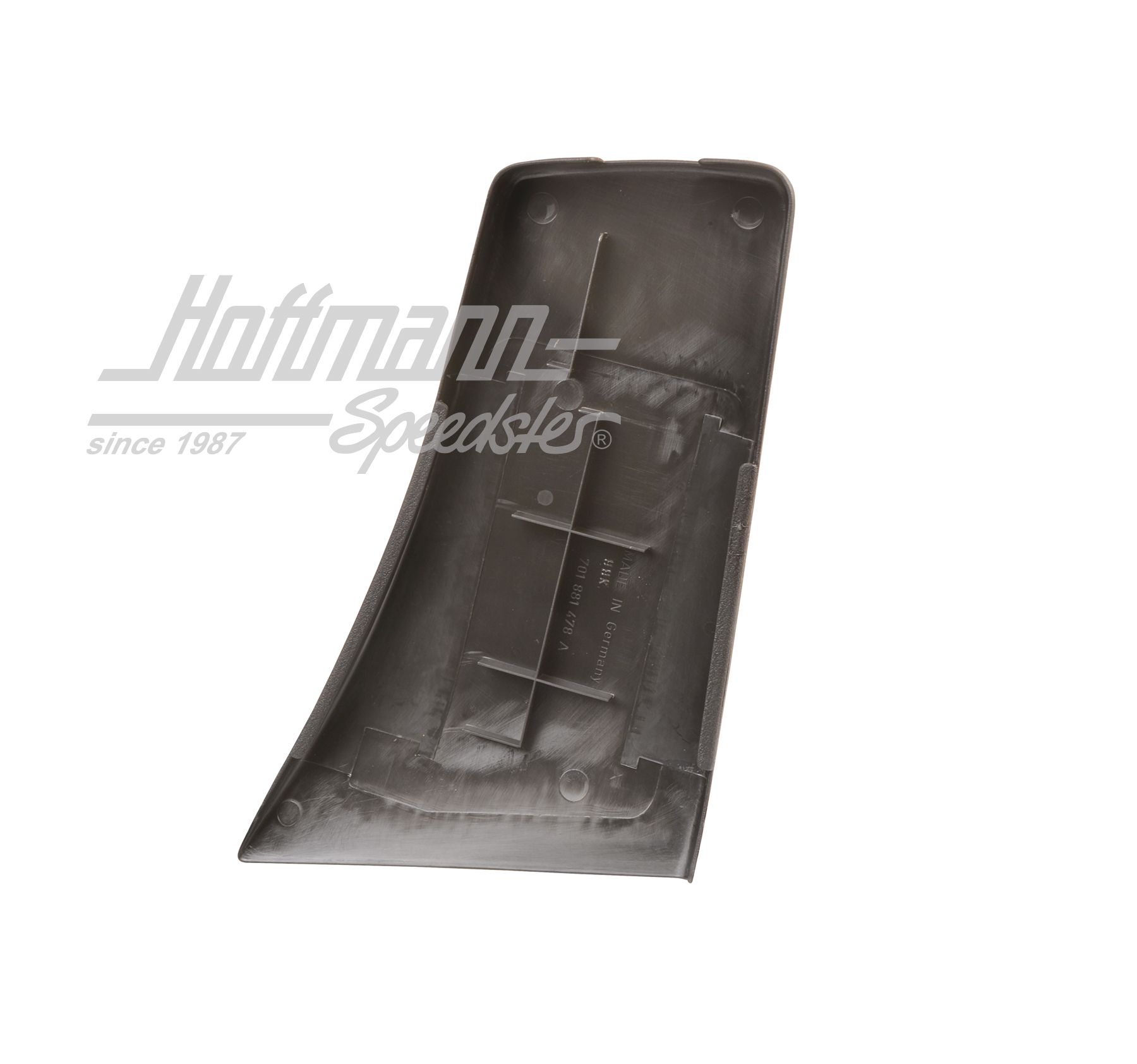 Embellecedor, ajuste del asiento, banco de asiento doble, anterior, derecha                         