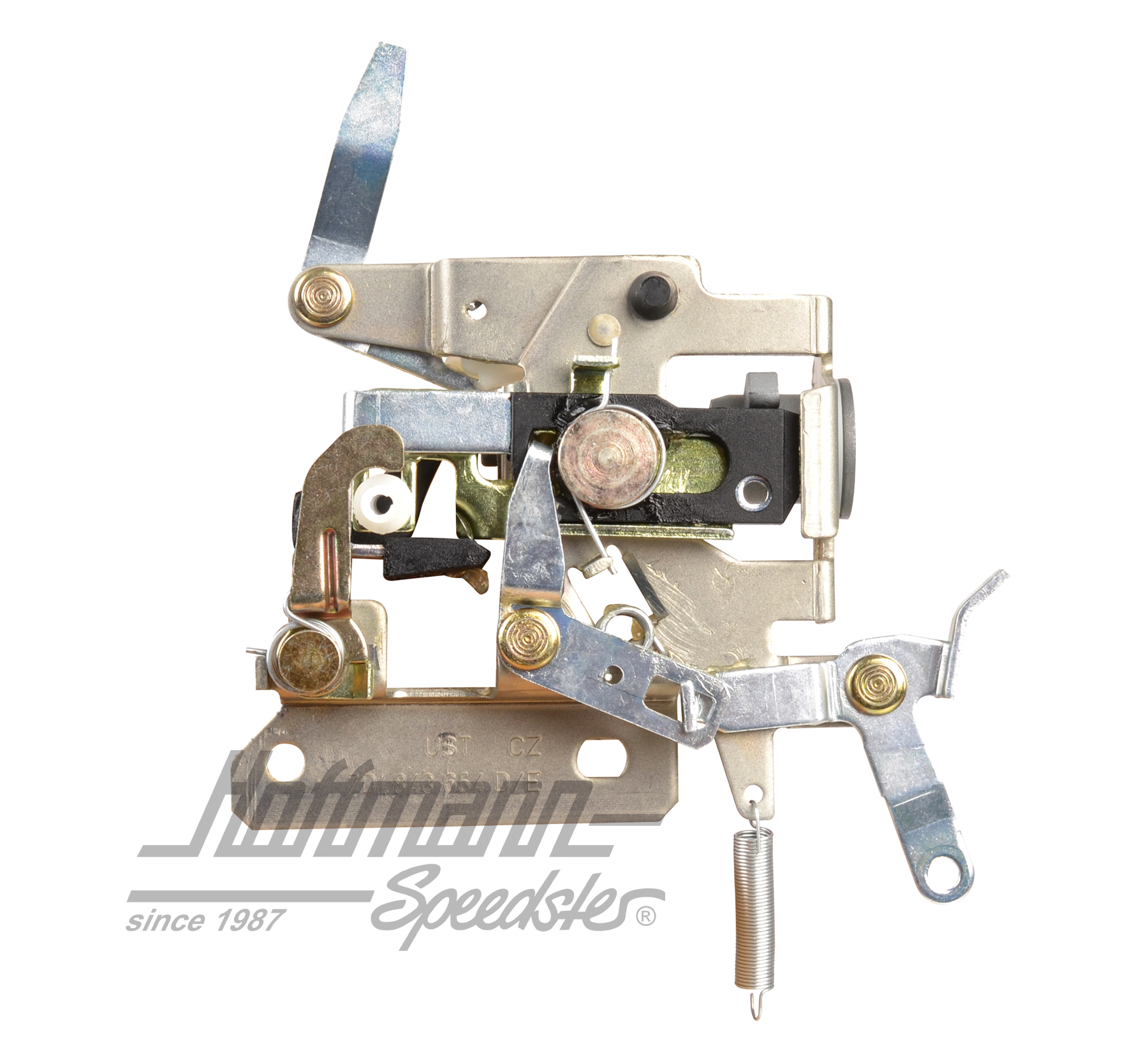 Cerradura de mando a distancia, 93-06, dcha. (con) | 7D1 843 654 E | 408-1020-32