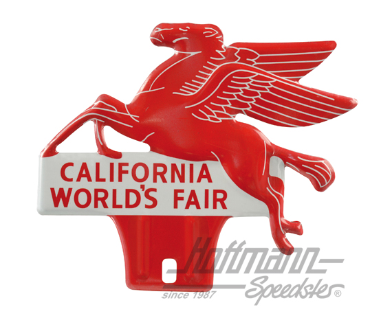 Placa, PEGASUS CALIFORNIA WORLD'S FAIR | PEG 1 | 021-0179