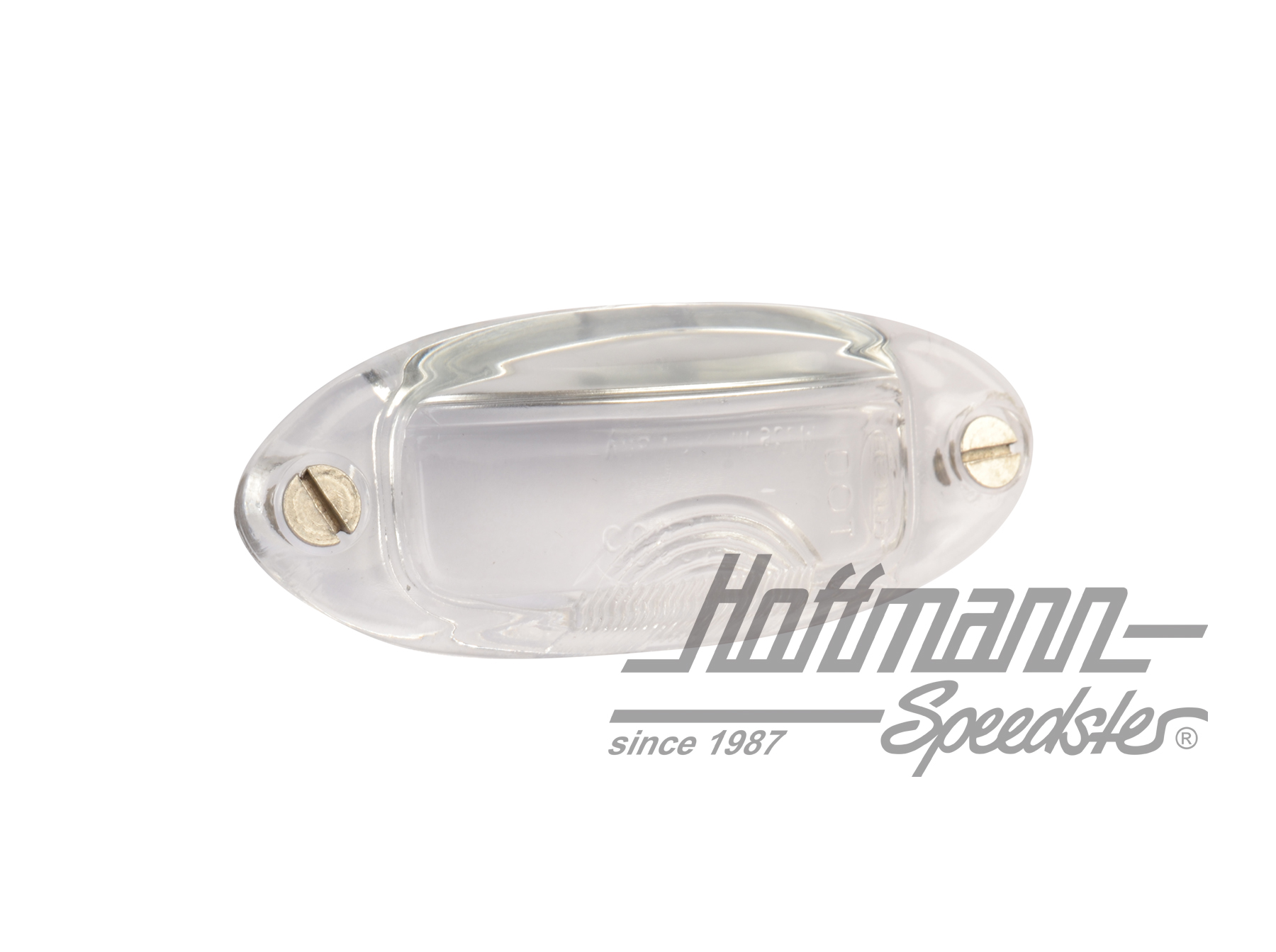 Vidrio, luz de matrícula, 8.55-7.74 | 141 943 121 A | 063-2410