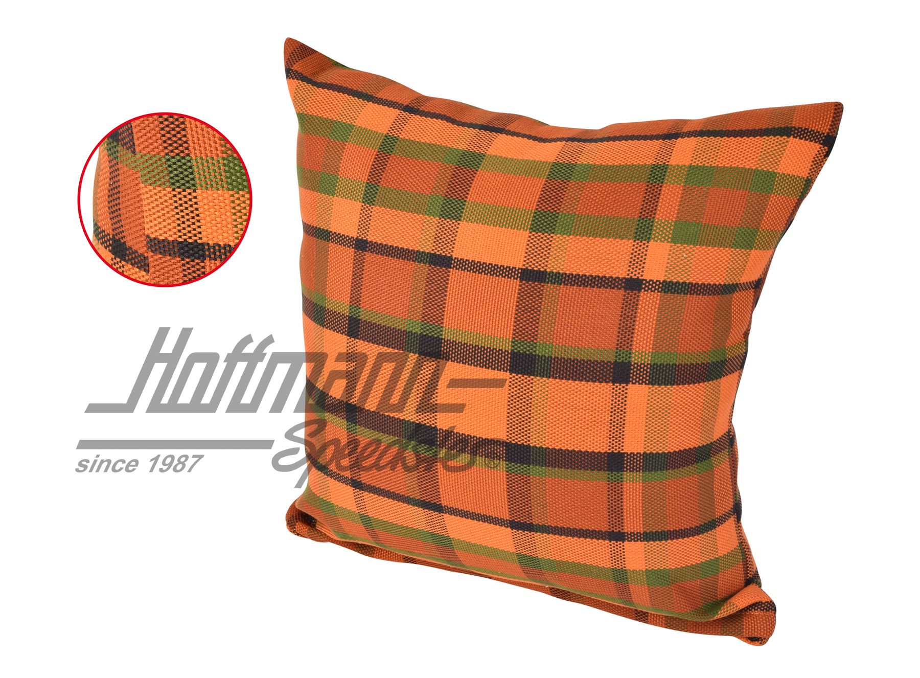 Cojín, Westfalia, naranja/rojo, 39x39cm |  | 098-1310-63