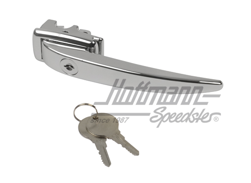 Tirador de la puerta, con cilindro, 61-63, izquierda | 211 837 205 D | 089-5050-01