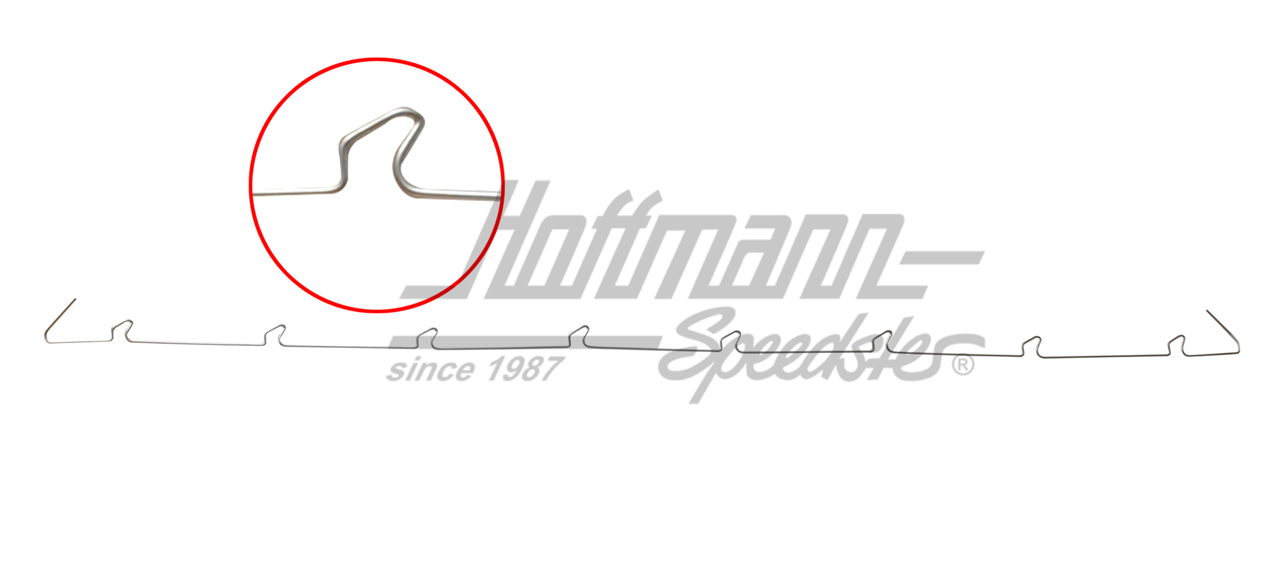 Clip, junta de ranura, interior, 50-55 | 356  52 801 | 510-6364-10