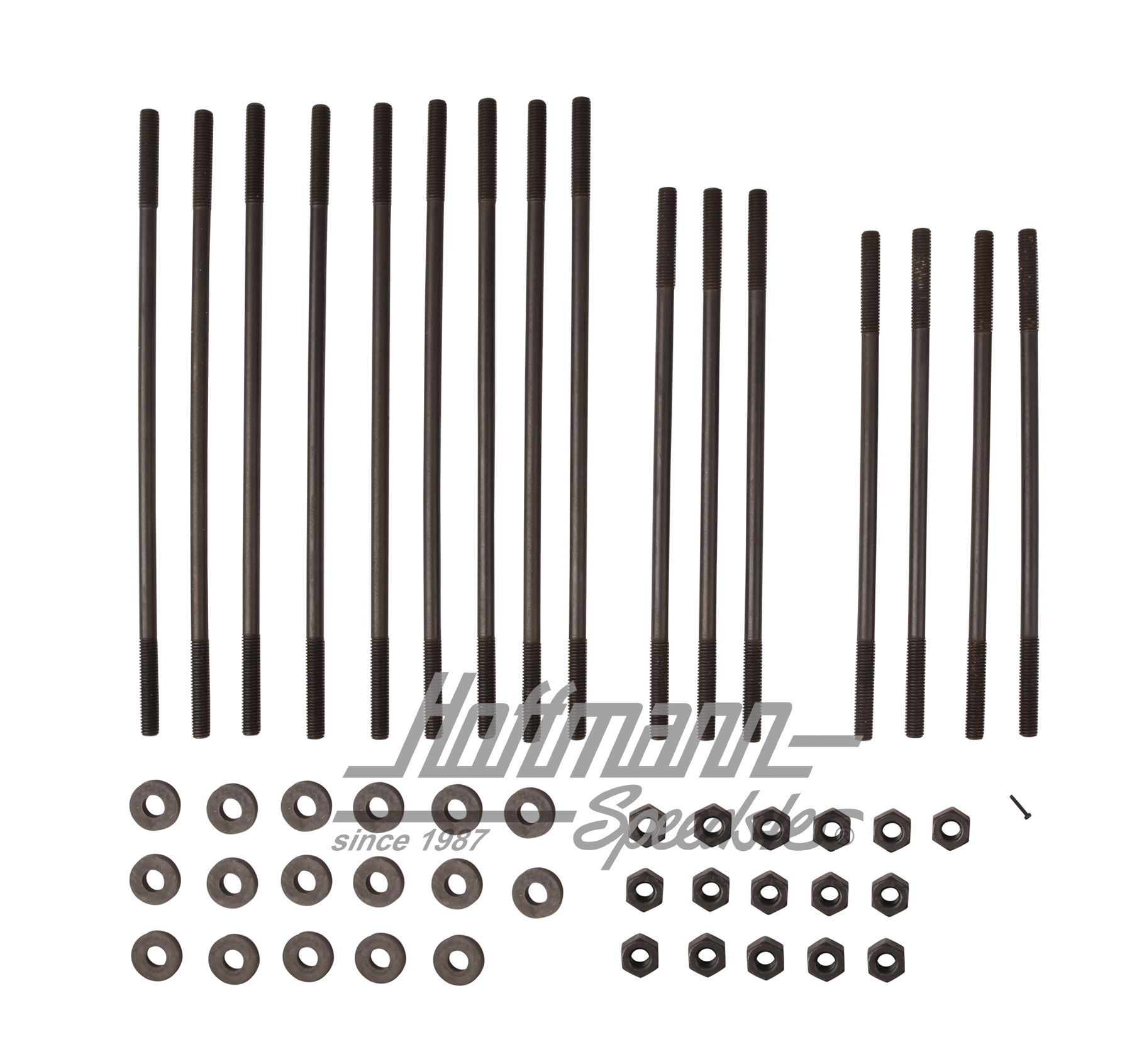 Juego de pernos espárragos, 8 mm, cabeza de doble admisión (LARGO) | 043 198 035  LANG | 010-1001-02