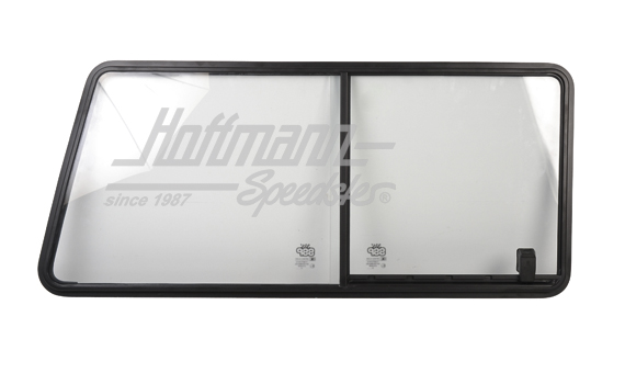 Ventana corredera,
 posterior, izquierda                                                           