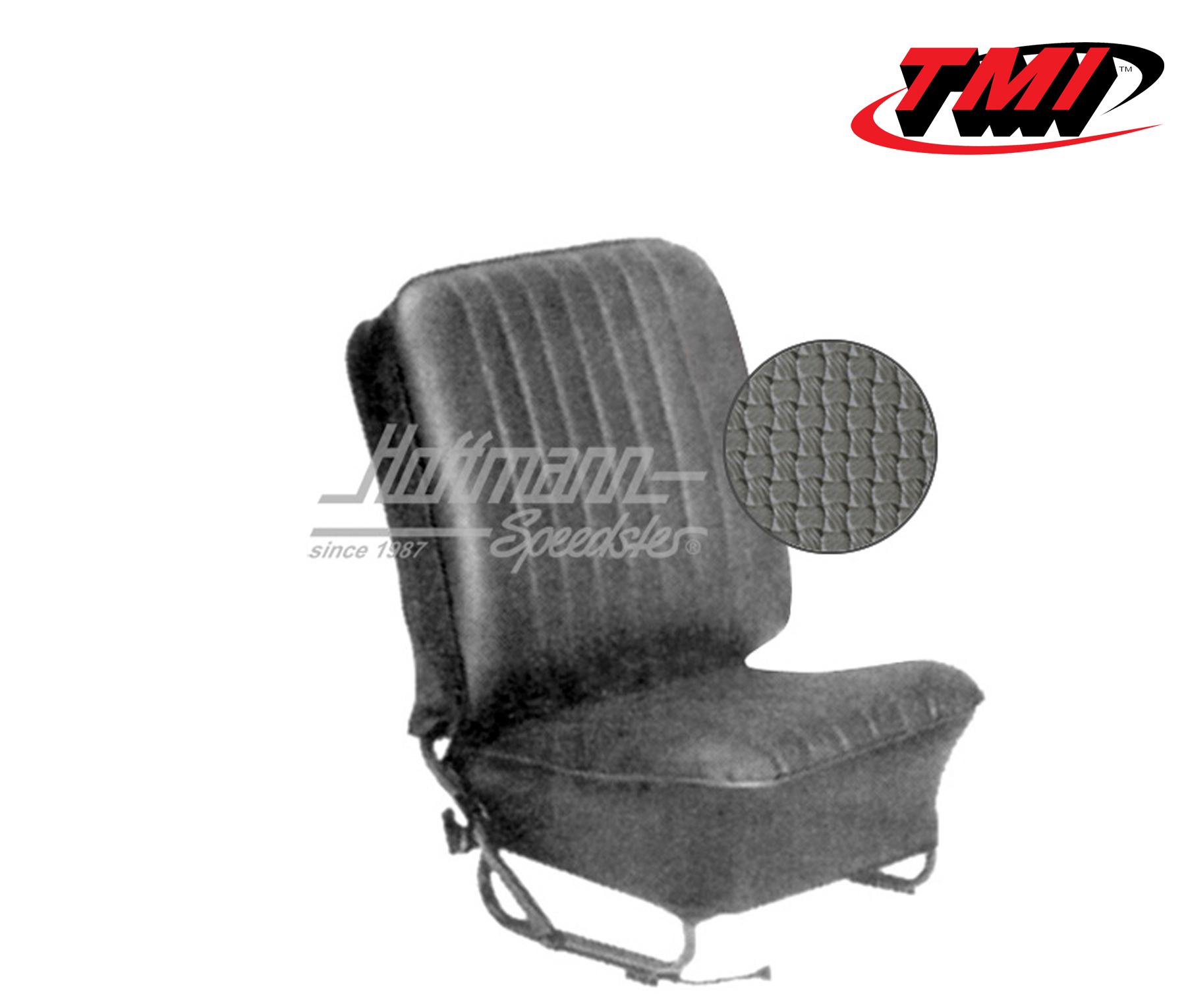 Fundas de asientos, Sedán, 57-64, tejido de cesta, gris | 43-1123-06 | 055-5635