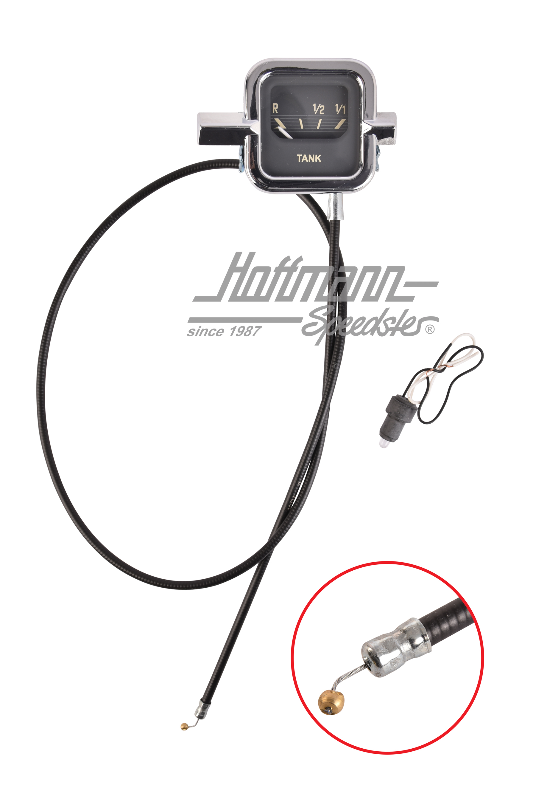 Indicador de nivel de carburante, mecánico,  8.61-7.67 | 113 919 029 | 020-4157