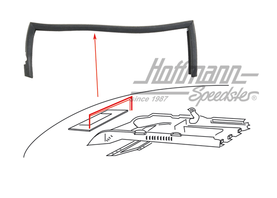 Junta, en el conducto de aire, 65-76 | 211 817 773 A | 089-1412-18