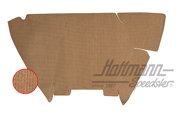 Alfombra maletero, 53-59, hilado de pelo, beige |  | 026-5081-05
