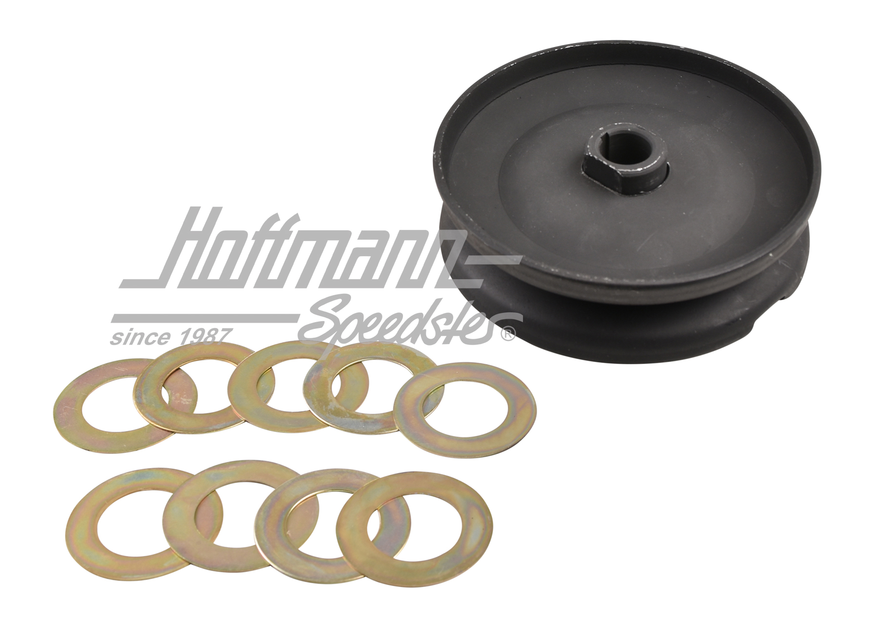 Juego de poleas de alternador, 12V, negro | 043 903 109 Satz | 010-1158-10