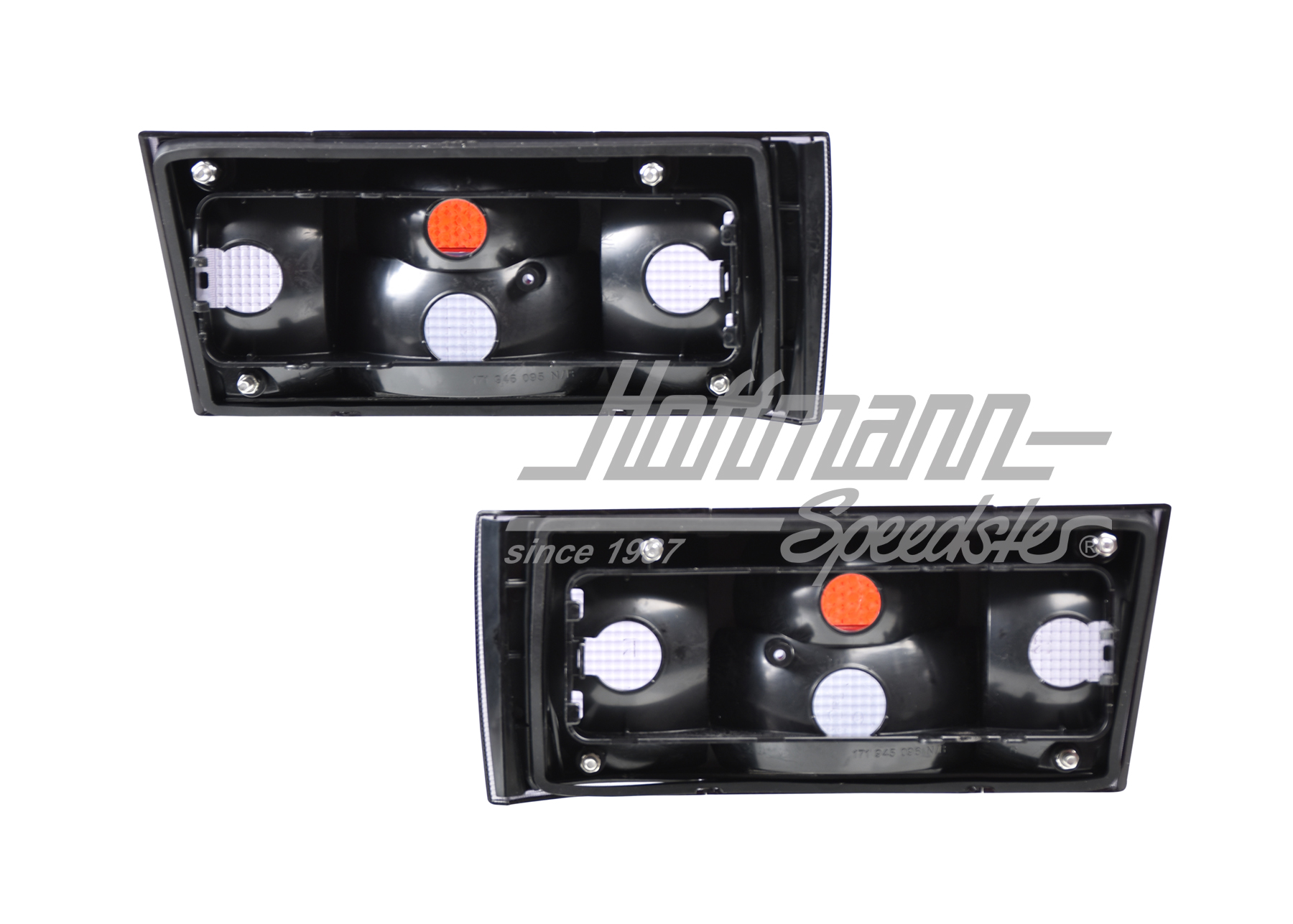 Pilotos traseros, Golf 1, 74-93, ahumado/rojo                                                       