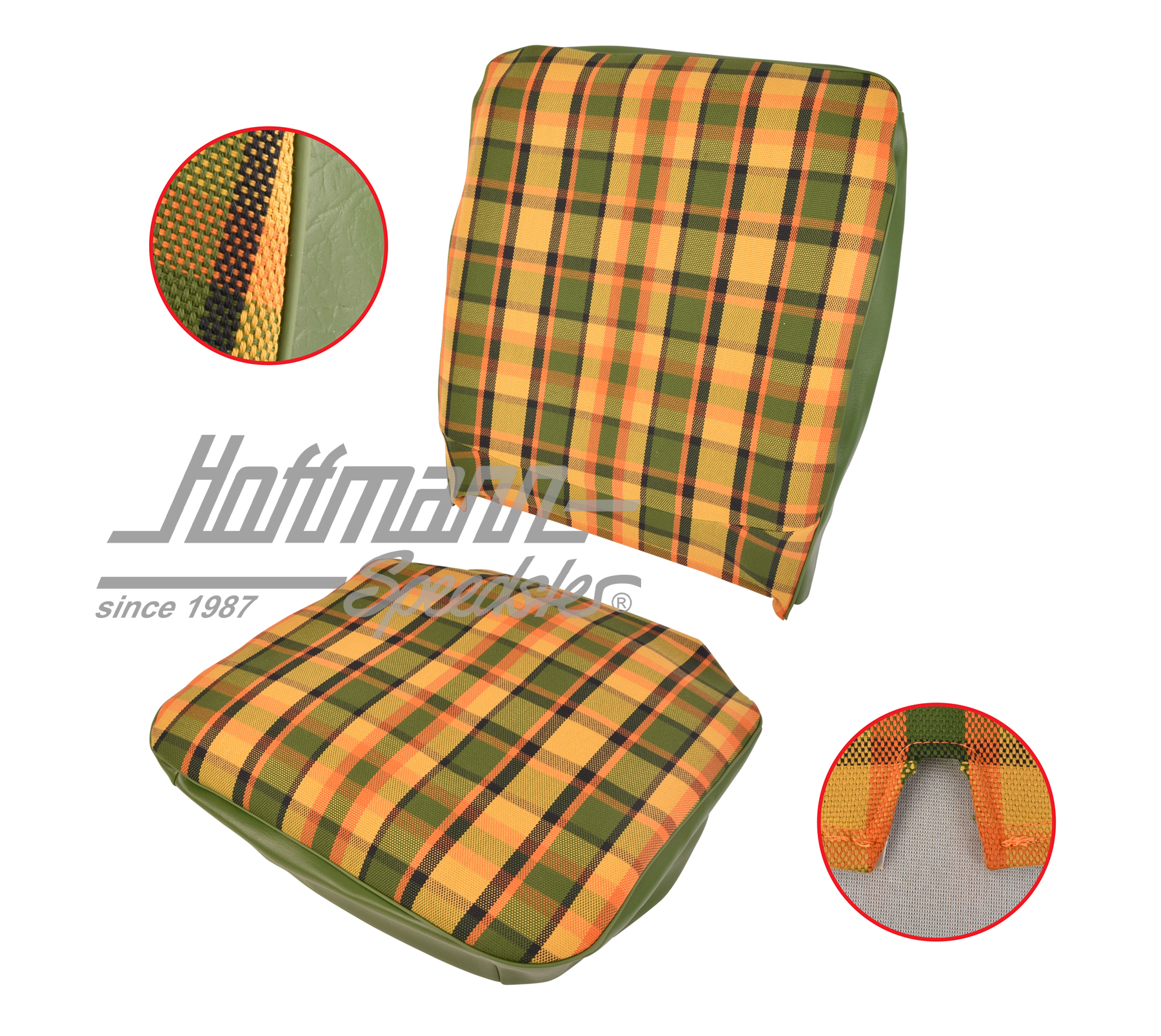 Funda para asiento, Westfalia, marillo/naranja/verde, 68-74 |  | 098-1305-59
