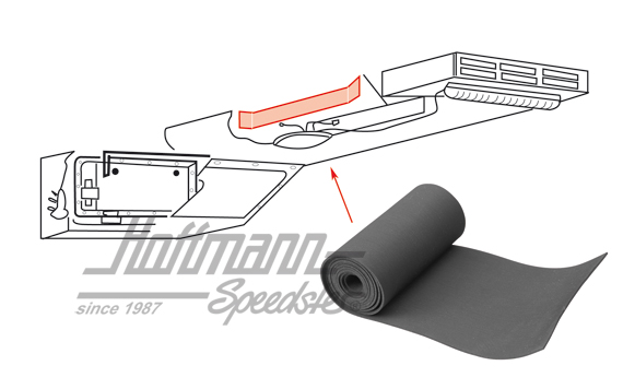Junta, en lateral de la válvula de aire | 211 817 810 | 089-1412-16