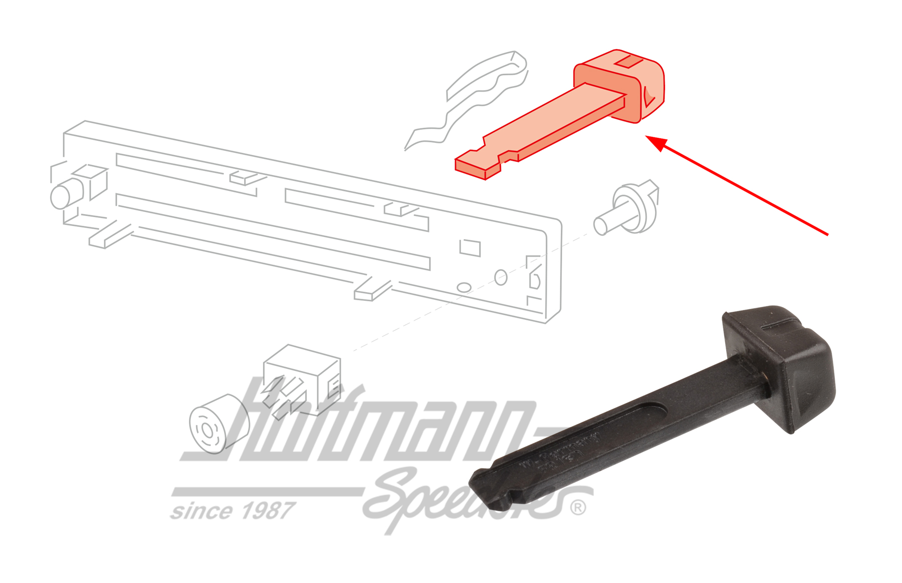 Botón, calefacción, Golf 1, 8.80- | 321 819 129 C 01C | 180-5873