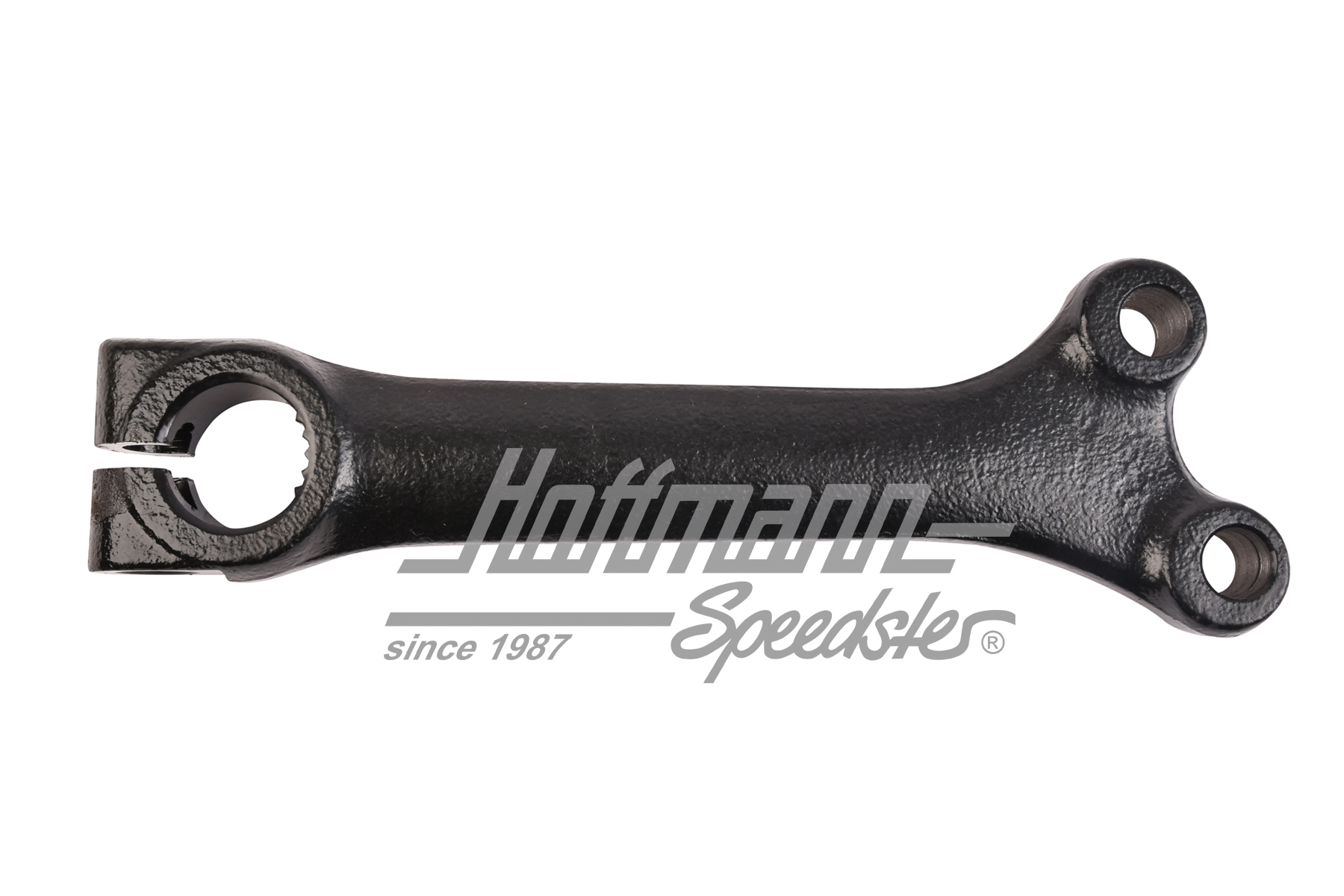 Palanca de dirección, 8.65-7.68, sin tope, negra                                                    