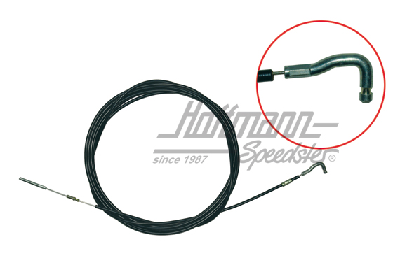 Cable de calefacción, 4205 mm, Furgoneta T2, 67-68, dcho.                                           