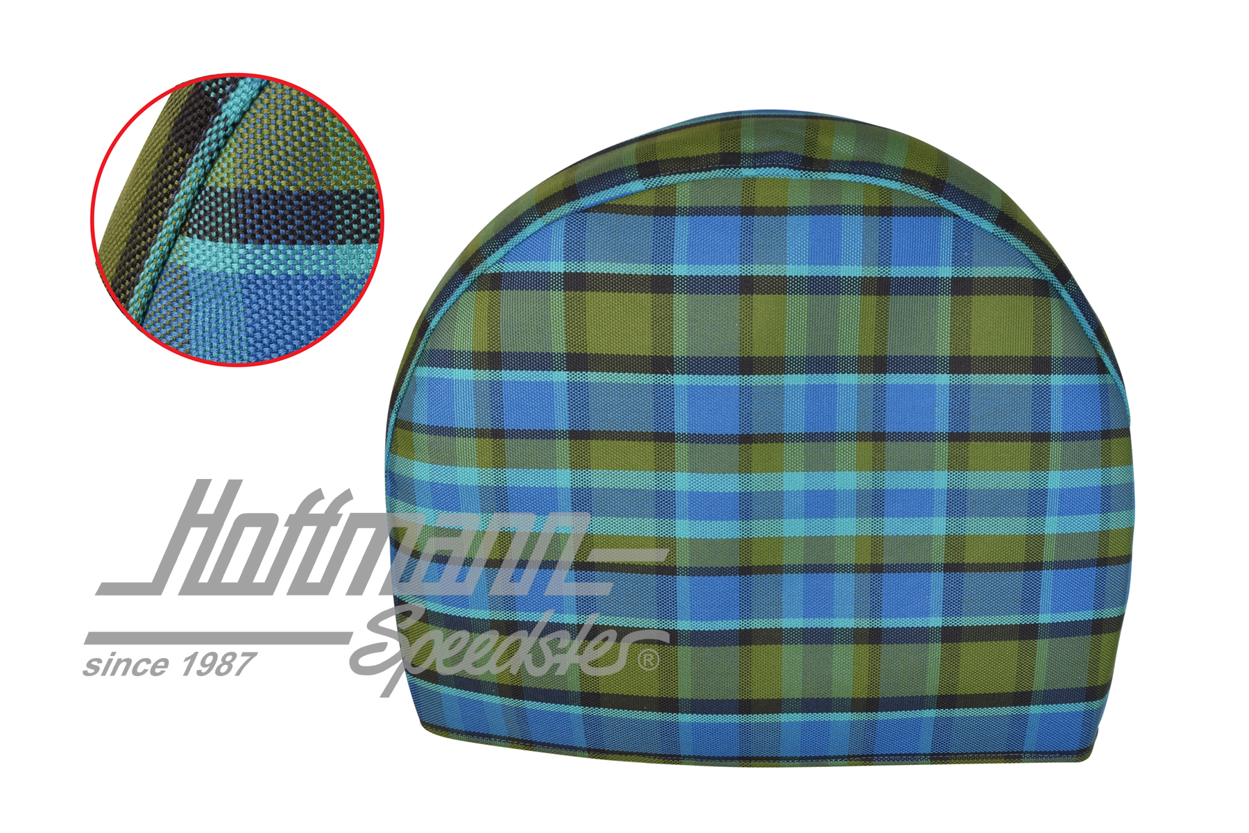 Cubierta para rueda de repuesto, Westfalia, azul/verde |  | 098-1320-50
