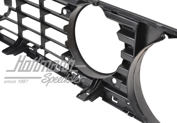 Parrilla de radiador, faro doble, 87-92, rojo                                                       