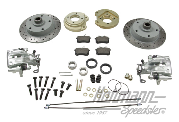 Freno de disco HA, perforado, 5 agujeros,/círculo de agujero 130, brazo oblicuo | BA KER 11 HS | 020-3919