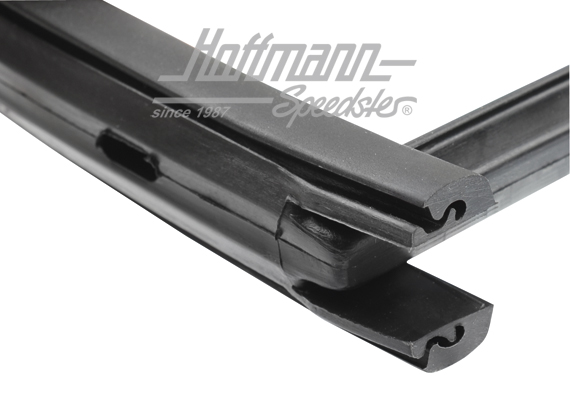 Junta de ventanilla triangular, fija, izquierda/derecha                                             