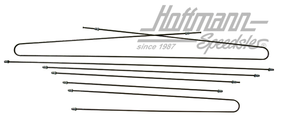 Kit de tubería de freno, Furgoneta T1, -3.55 | 211 698 005 | 089-2550-05