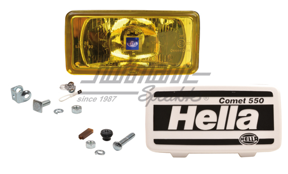 Faro de luz larga, Comet 550, Hella, amarillo | 1FD 005 700-031 | 190-4010
