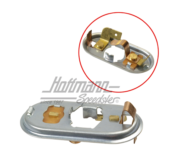 Soporte, luz de matrícula, 5.58-7.67 | 211 943 161 C | 086-1995-06