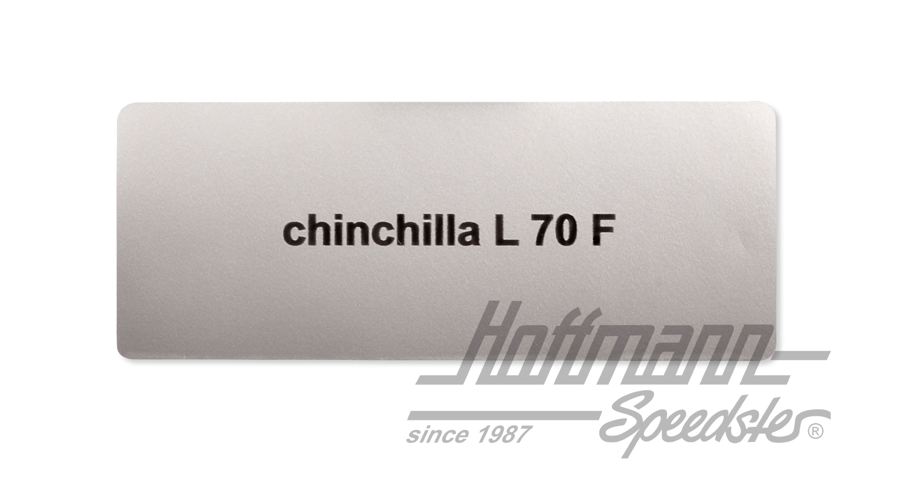 Pegatina, número de color L70F, chinchilla | L70F | 021-0180-19