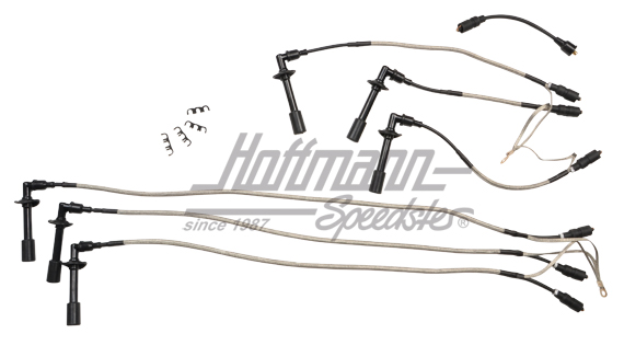 Juego de cables de encendido, acero inoxidable, 911, 74-89 | 911 609 010/11 ST | 580-1081