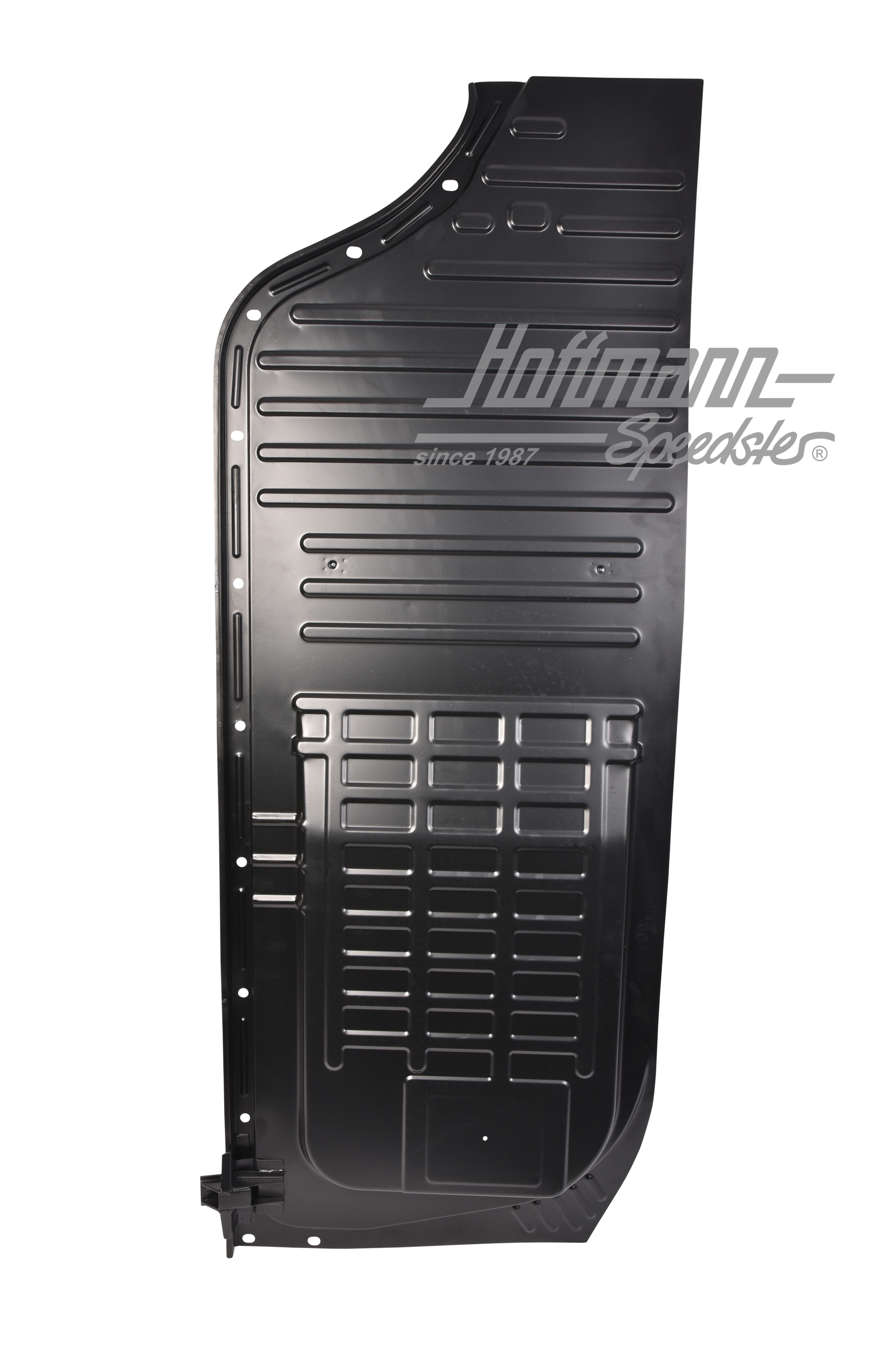 Mitad de placa de fondo, Karmann Ghia, 8.55-7.63, derecho, Calidad Superior                         