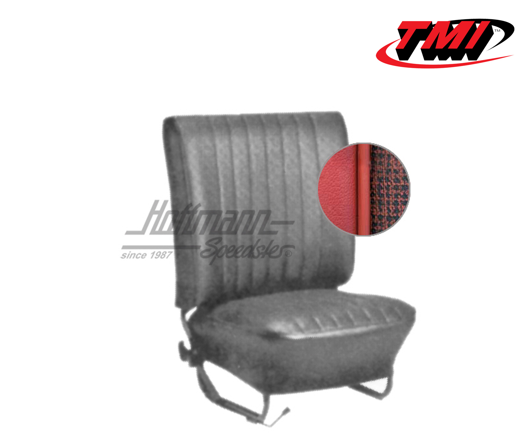 Fundas de asientos, Sedán, 64-67, tejido mesh, rojo ladrillo | 43-1124-23-338 | 055-5517-15