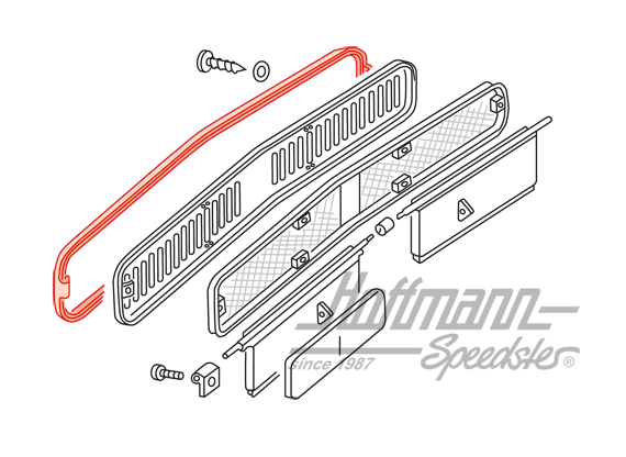 Marco decorativo,  rejilla de entrada de aire, -7.72                                                