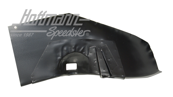 Chapa guardarruedas con soporte de montaje, -66, posterior, dcha. | 111 809 172 | 050-1402