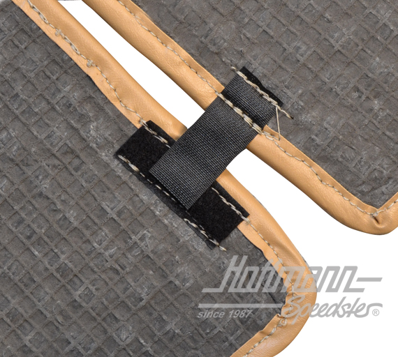 Alfombrillas, fibra de coco, 72-79, beige / marrón claro                                            