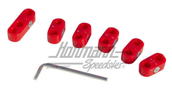 Kit de bornes de cable de encendido, rojo | AC 998 204 | 010-0973-01