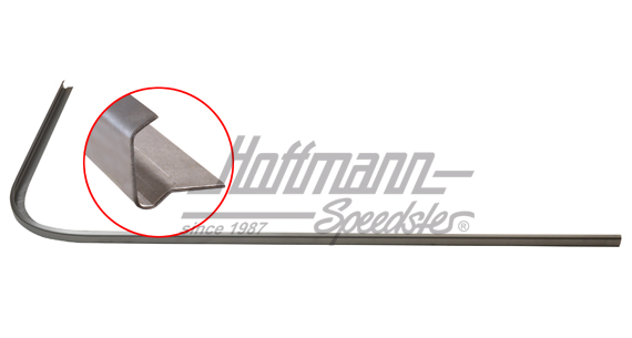 Chapa de reparación, vierteaguas, posterior, izquierda | 211 817 310 L | 096-0690-01