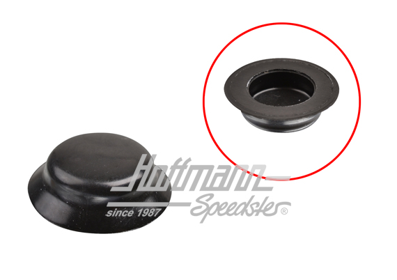 Caperuza, panel, Furgoneta T3, negra | 311 867 169  01C | 360-1554-22