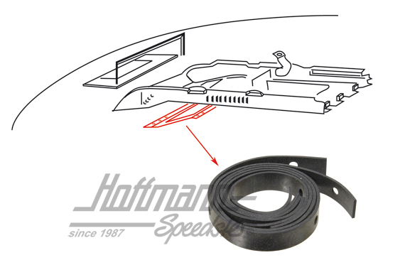 Junta, placa de cubierta, toma de aire fresco | 211 817 759 | 089-1412-22