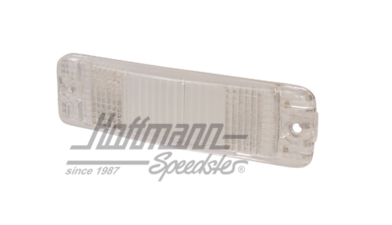 Vidrio del intermitente, curvada, blanco | 111 953 141 A | 020-4460-20