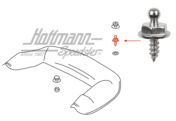 Tenax macho, 4.2 x 10, cromado                                                                      