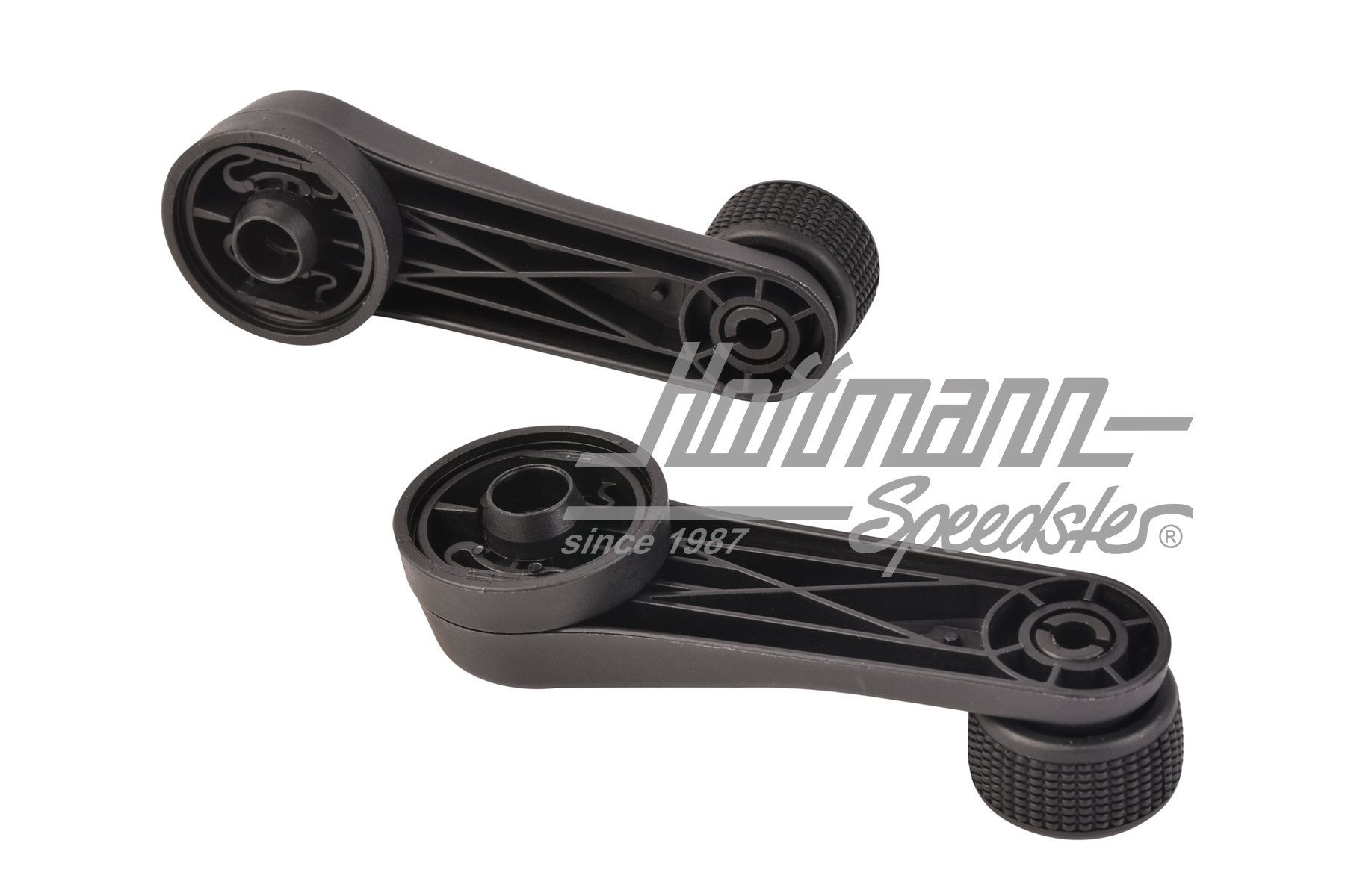 Manivela elevalunas, Furgoneta T4, 94-03, negra                                                     