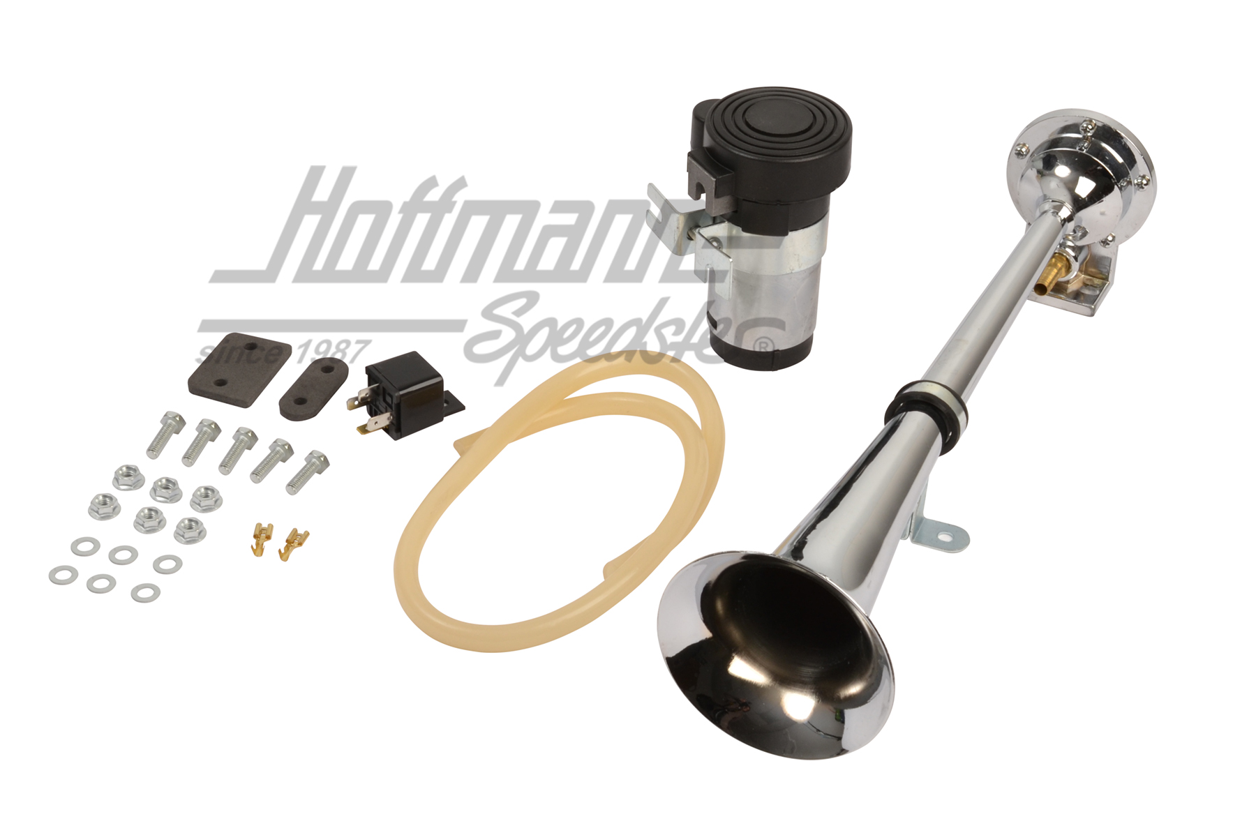 Fanfarria, 1 cuerno, con compresor de aire, 12V | 83KM 1200 | 200-8023