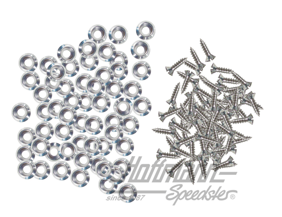 Tornillos, revestimiento de la puerta, Furgoneta T1 | 211 863 615 | 098-0480
