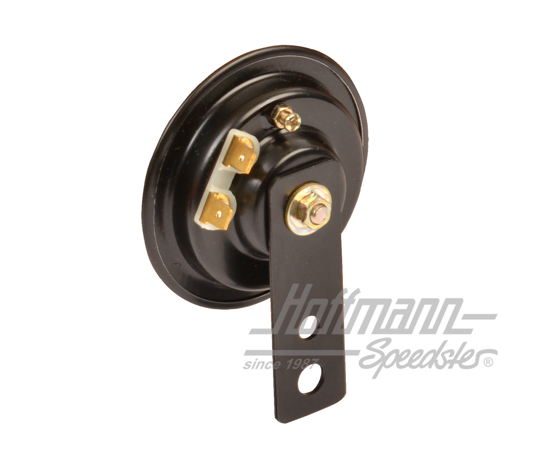 Claxon, 72 mm, alta frequencia 480, negro                                                           