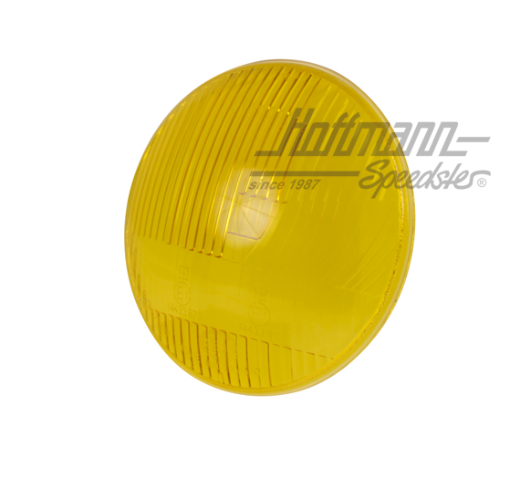 Cristal de faro, Karmann Ghia, 8.69-7.74, Hella, giallo                                             