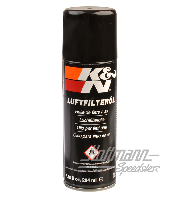 Aceite de filtro de aire K&N, 204 ml, aerosol                                                       