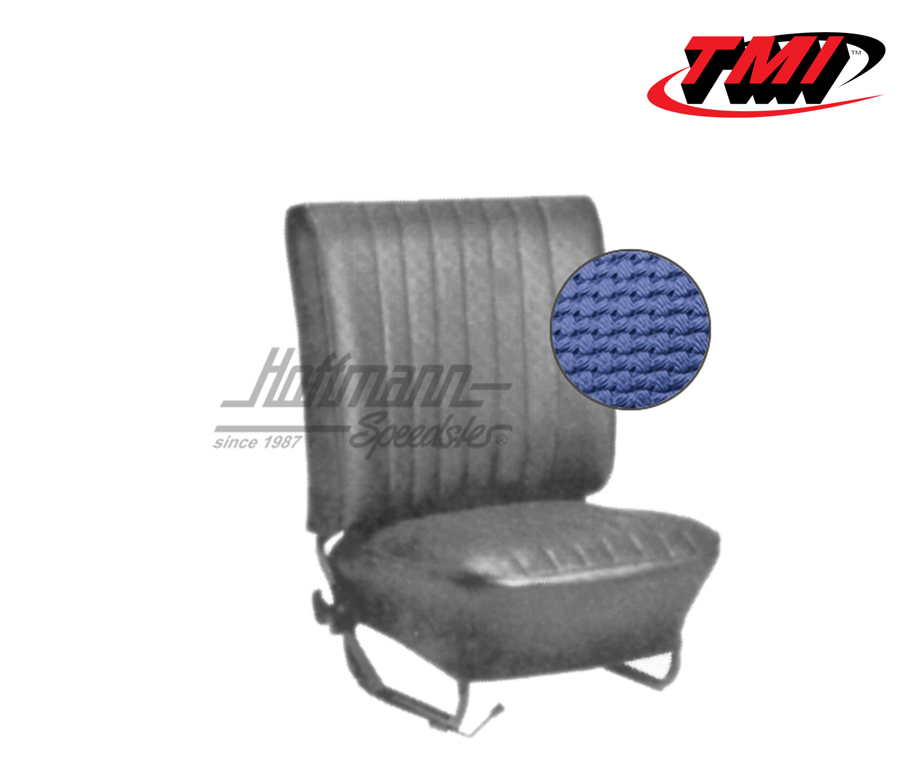 Fundas de asientos, Sedán, 67-72, tejido de cesta, azul | 43-1130-08 | 055-5920